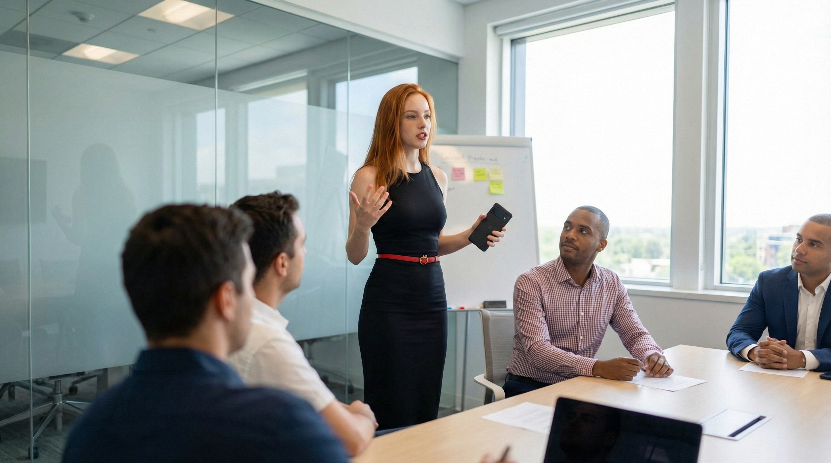 Eva en coche de lujo — ganar dinero con inteligencia artificial